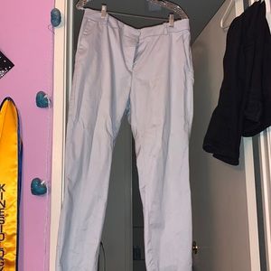 Very light blue slacks size 14